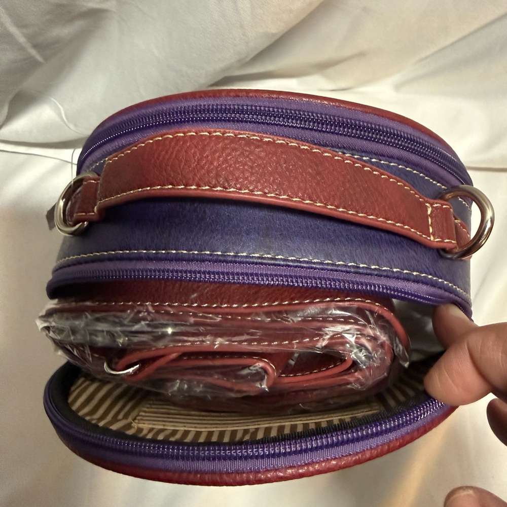 Source Unknown Blue and Brown Butterfly Mini Bag - Picture 6 of 7